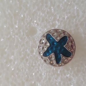 Star Fish Ginger Snap Button 18MM